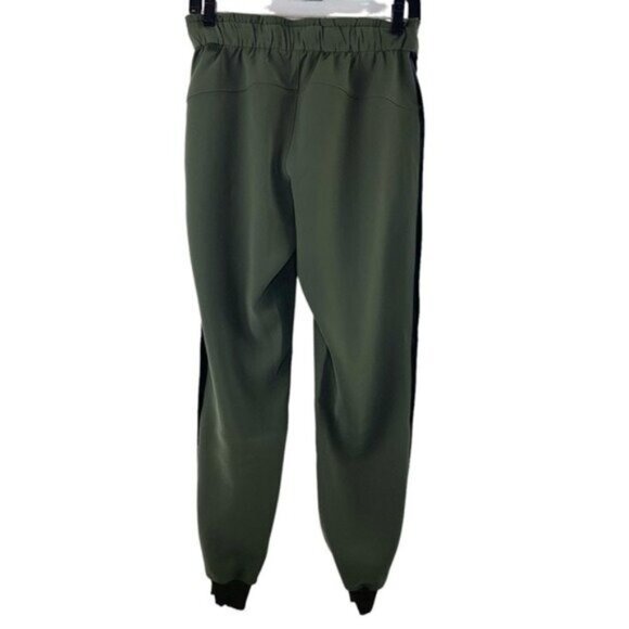 Lululemon Green On the Fly Joggers with Velvet Stripe - Picture 6 of 7